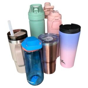 7 pieces set Assorted Color Drinkware Set!